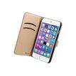 Muvit Wallet Folio - Protection à rabat pour iPhone 6 Plus - brun