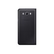8806088355412-SAMSUNG - Etui flip wallet noir pour Galaxy J7 2016-Arrière-3