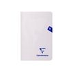 3329683036029-Clairefontaine Mimesys - Carnet polypro 11 x 17 cm - 96 pages - petits carreaux (5x5 mm) - disponible dans-Avant-0