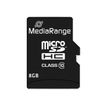 4260283113514-MediaRange - carte mémoire 8 Go - Class 10 - micro SDHC-Avant-1