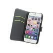 Muvit Wallet Folio - Protection à rabat pour iPhone 6 - noir