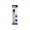 STAEDTLER triplus 334 - 2 feutres fins - 0.3 mm - noir