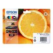 8715946602394-Epson 33XL Oranges - Pack de 5 - noir, noir photo, cyan, magenta, jaune - cartouche d'encre origin-Avant-1