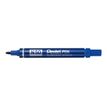 Pentel PEN N50 - Pack de 12 marqueurs permanents - pointe ogive - bleu
