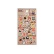 3108726098695-Oberthur Funny Sticker World - Stickers - chouette-Avant-0