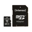 4034303017973-Intenso - carte mémoire 64 Go - Class 10 - micro SDXC-Avant-1