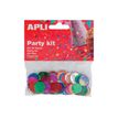 Apli Party - confettis - 14 gr - 1.5 cm - ronds