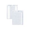 ELVE - Piqûre comptable Caisse ou banque 4+10 colonnes sur 2 pages - 32 x 25 cm - 100 pages
