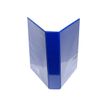 Exacompta Kreacover - Classeur à anneaux personnalisable - Dos 60 mm - A4 Maxi - pour 225 feuilles - bleu - 3 pochettes extérieures