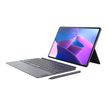 0196118109527-Lenovo Tab P12 Pro ZA9D - tablette 12,6" - 128 Go - gris-Angle droit-1
