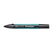884955042380-ProMarker - Marqueur double pointe - turquoise-Angle gauche-1