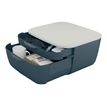 4002432124770-Leitz Cosy - Bloc de classement plastique - 2 tiroirs - gris-Angle droit-3