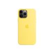 0194253035343-Apple - coque de protection avec MagSafe pour iPhone 13 Pro Max - jaune-Avant-0
