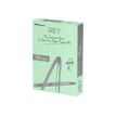 3141720157562-Rey Adagio - Papier couleur - A4 (210 x 297 mm) - 120 g/m² - Ramette de 250 feuilles - vert-Angle droit-0