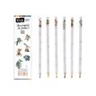 3700572764344-Kiub Bug Art Kook - Set de 6 crayons de couleur-Avant-0