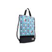 8445118025019-Oh My Pop! Angry Cat - Sac à dos piscine cordon - 1 compartiment - turquoise - Karacterman-Angle gauche-3