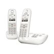 4250366852973-Gigaset AS470 Duo - téléphone sans fil avec répondeur + combiné supplémentaire - blanc-Angle droit-0