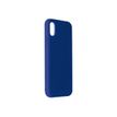 8033830265518-Puro - Coque de protection souple pour iPhone XR - bleu-Arrière-2
