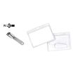 3457709009068-Wonday - 50 porte-badges - pour 86 x 54 mm - clip-Avant-0