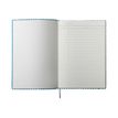 3108725884404-Oberthur Marquise - Carnet de notes souple A5 - 192 pages - ligné - bleu-Avant-2