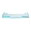 Exacompta COMBO Glossy - Corbeille à courrier turquoise translucide