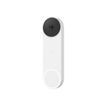 Google Nest - sonnette de porte sans fil - blanc