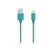 GreenE câble Lightning - Lightning / USB - 90 cm - Apple - Bleu