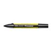 884955042489-ProMarker - Marqueur double pointe - jaune-Angle gauche-1