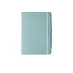 3108725884404-Oberthur Marquise - Carnet de notes souple A5 - 192 pages - ligné - bleu-Avant-0