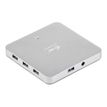 8595611700675-i-Tec USB 3.0 Metal Charging HUB - Hub - 10 x SuperSpeed USB 3.0 - de bureau-Arrière-3