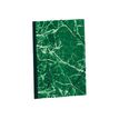 3141879006254-Exacompta - 10 Cartons à dessin à élastiques - 26 x 33 cm - papier marbré-Angle gauche-1