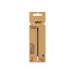 3086123681453-BIC Cristal Re'New - Pack de 3 recharges pour stylo à bille - noir-Avant-0
