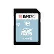 Emtec - carte mémoire 16 Go - Class 10 - SDHC