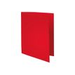 3288584201120-Exacompta Forever - 5 Paquets de 100 Chemises - 170 gr - rouge-Angle droit-1