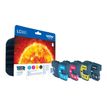 Brother LC980 - Pack de 4 - noir, cyan, magenta, jaune - cartouche d'encre originale