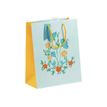 Clairefontaine - Sac cadeau - rosalie bleu - 26,5 cm x 14 cm x 33 cm