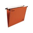 Esselte VisioPlus - 10 Dossiers suspendus pour tiroirs - orange - fond V