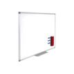3219913330020-Juvénilia - Tableau blanc laqué 45 x 60 cm - magnétique-Angle gauche-0