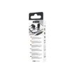 8944870161930-ONE PLUS C6193 - Kit main libre - Ecouteurs filaire avec micro - intra-auriculaire - noir-Arrière-2
