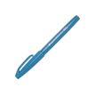 Pentel - Feutre pinceau à pointe souple - bleu ciel