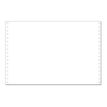 Exacompta - Papier listing blanc - 2000 feuilles 330 mm x 8 1/2