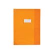 Oxford School Life - Protège cahier - 24 x 32 cm - orange translucide
