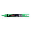 UNI CHALK - Marqueur craie - pointe moyenne conique - vert fluo