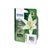 Epson T0595 Orchidée - cyan clair - cartouche d'encre originale