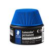 STAEDTLER Lumocolor - Flacon de recharge 30 ml - bleu - pour marqueurs permanents Lumocolor 350/352
