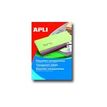 APLI-Agipa - 20 Étiquettes adhésives permanentes - invisible - A4 (21 x 29,7 cm) - jet d'encre