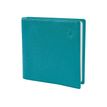 Agenda Equology - 1 semaine sur 2 pages - 16 x 16 cm - bleu lagon - Quo Vadis