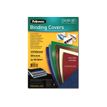 Fellowes - 100 couvertures à reliure A4 (21 x 29,7 cm) - 250 g/m² - bleu royal