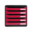 Exacompta BigBox Plus - Module de classement 5 tiroirs - noir/framboise