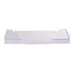 Exacompta COMBO Glossy - Corbeille à courrier cristal